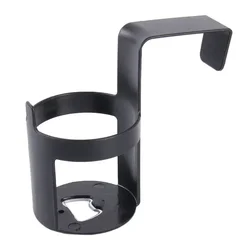Universal Car Cup Holder with Hook and Mount - Auto Interior Drink Storage Bracket (1pc)