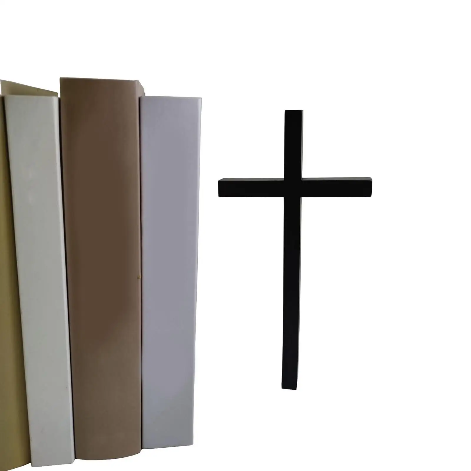 Handcrafted Wooden Jesus Wall Crucifix Religious Cross Decor for Home Church Office Elegant Christian Gift for Baptism Communion 4