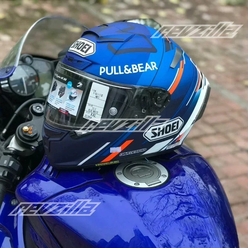 

Full Face Motorcycle Helmet X-Spirit III Alex Marquez 73 TC-02 Helmet X-Fourteen Red Ant Sports Racing Helmet Motorcycle Helm