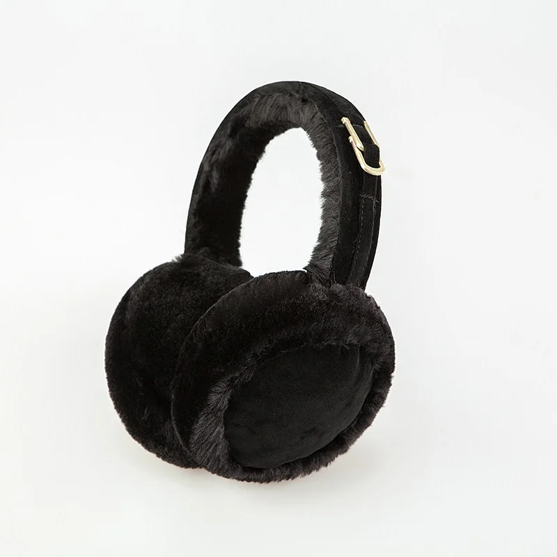 Fashion Soft Plush Ear Muffs Warmer For Women Men Winter Warm Solid Color Earflaps Outdoor Cold Protection Ear-muffs Ear Cover