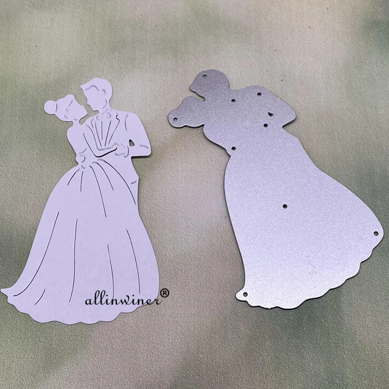 

New Wedding groom bride Metal Cutting Dies for DIY Scrapbooking Album Paper Cards Decorative Crafts Embossing Die Cuts