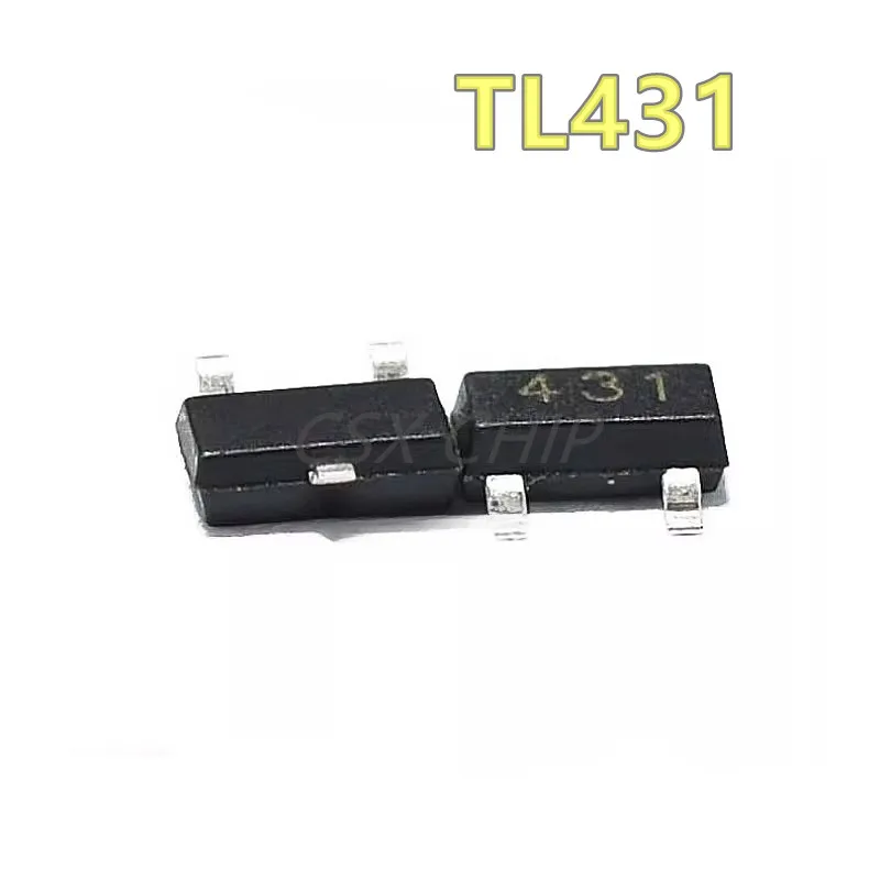 

100 шт./партия TL431 SOT TL431A SOT-23 431 SOT SMD новый регулятор напряжения IC новая и оригинальная Φ
