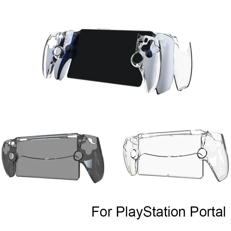 

For PS Portal Replacement Back Shell Case Anti Slip Transparent Back Plate Bracket For New PSP Accessories