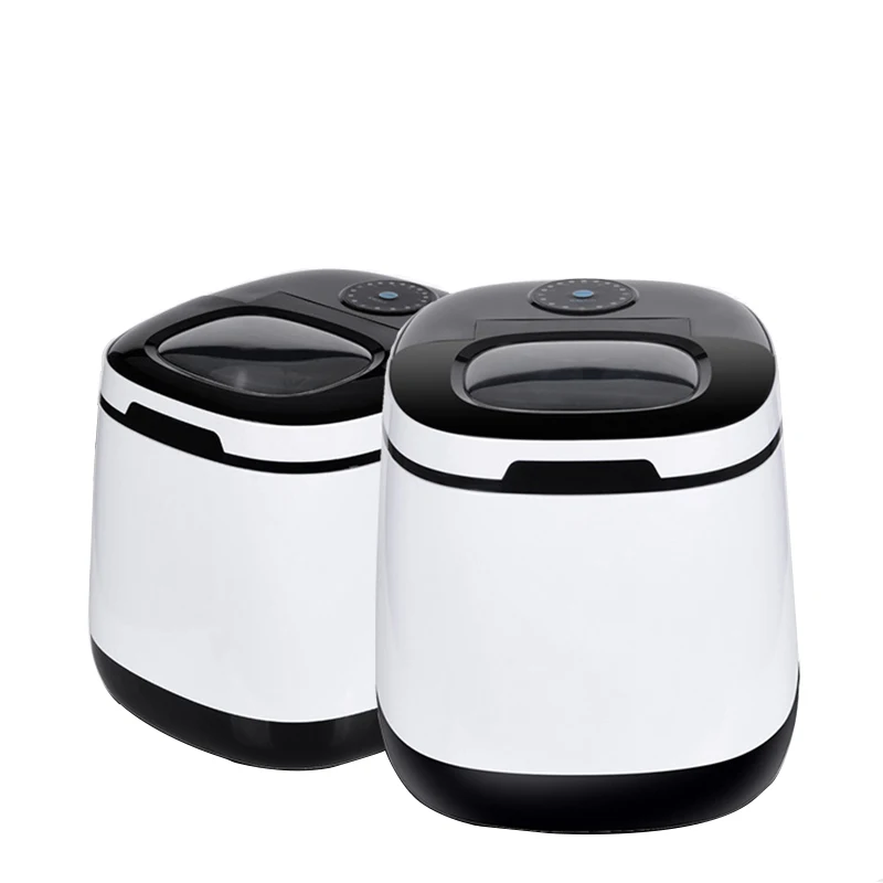 

Portable automatic electric round home ice maker ice cube machine small-scale ice maker machine rapid freezing