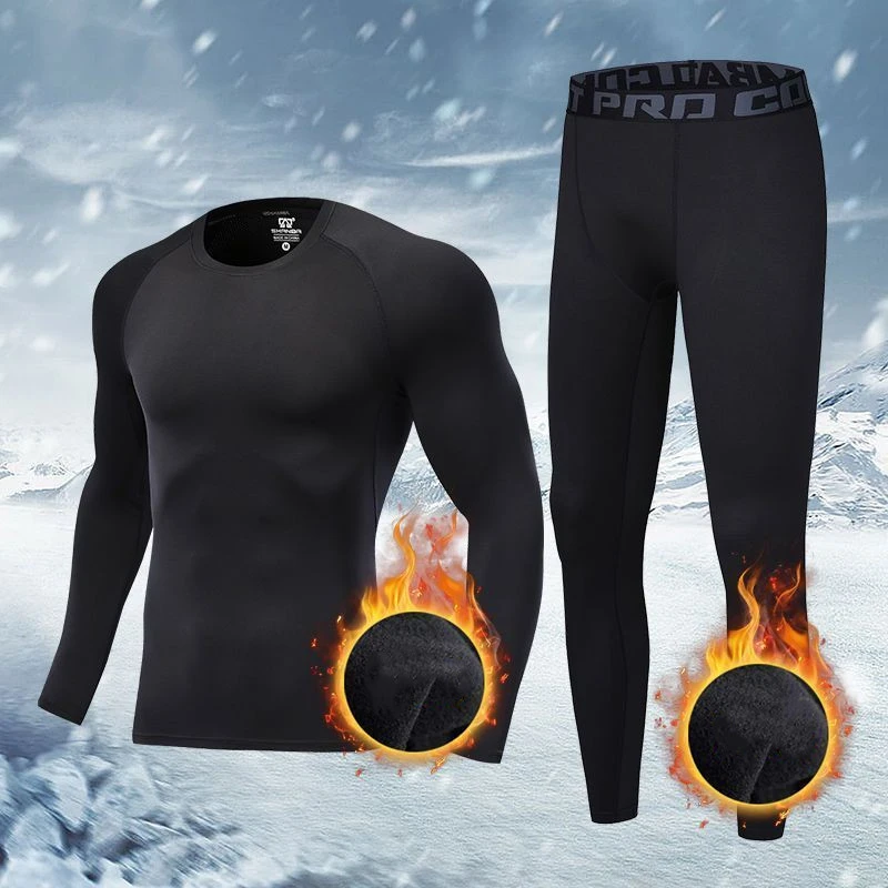 Conjunto de ropa térmica para hombre, ropa interior térmica para moto gp, rcycle, esquí, Base cálida, capas ajustadas, Tops largos, pantalones, invierno, novedad| | - AliExpress