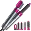 5-in1-hot Air Comb Multi-head Automatic Curling Iron, Hair Dryer, Straight Hair Comb, Cross-border Hair Dryer, Curling Iron. 5