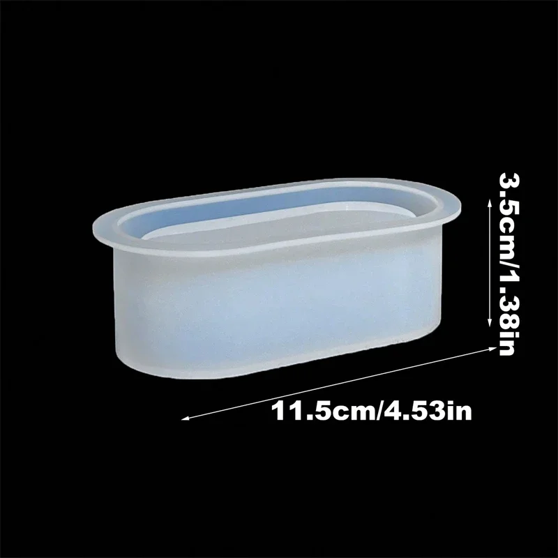 Rectangular Silicone Mold for DIY Succulent Flower Pot Crafting