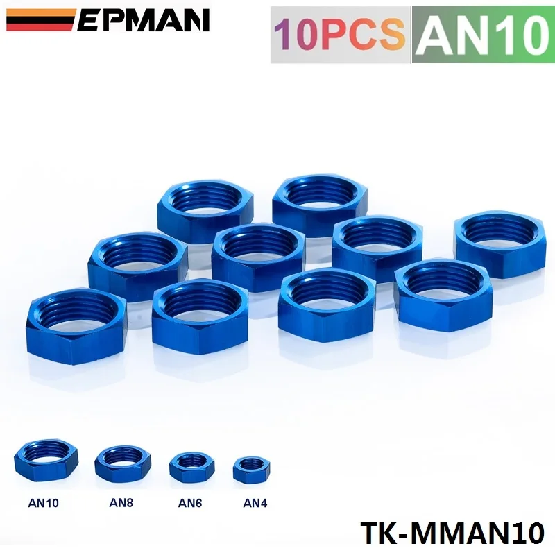 Turbo Fitting AN10 AN 10 7 8 14 Adapter Bulkhead Nut Aluminum Finish turbo-fitting-an10-an-10-7-8-14-adapter-bulkhead-nut-aluminum-finish