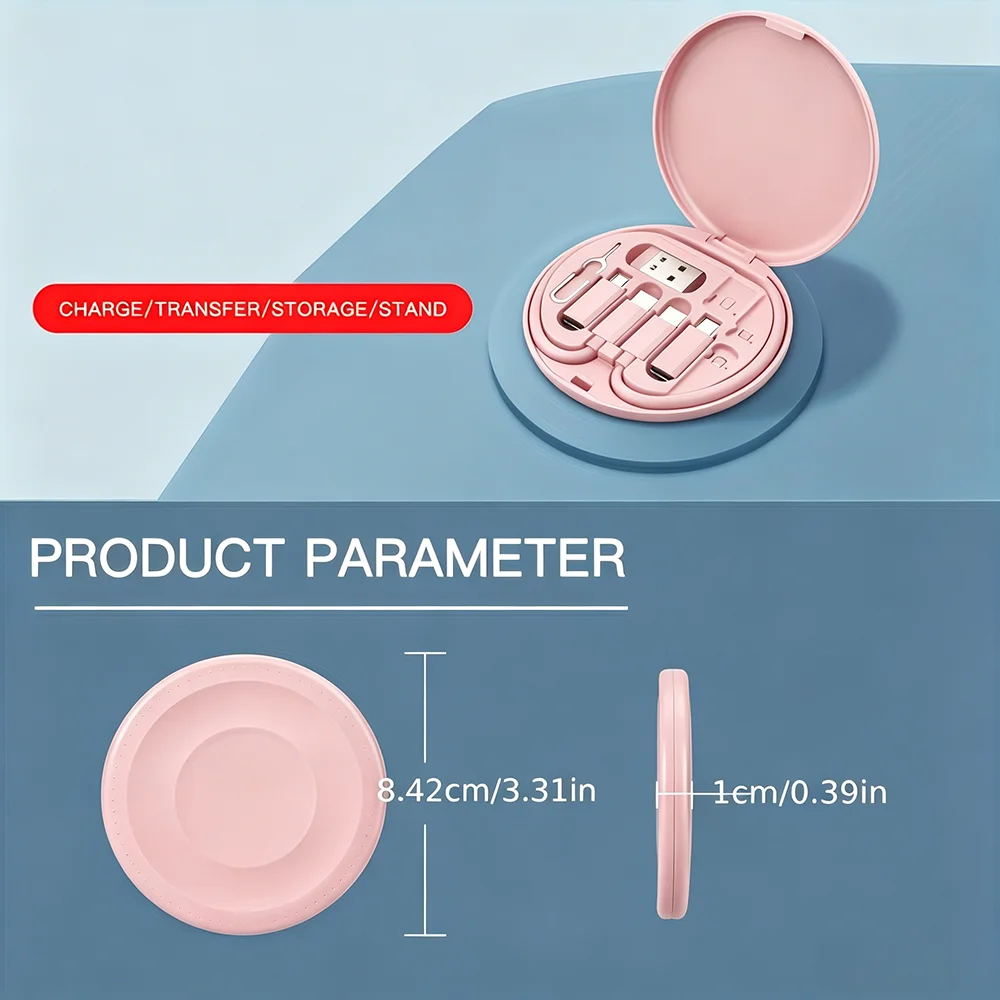 멀티 USB 타입 C to C 60W 충전 어댑터 케이블 키트 USB C to 라이트닝 변환 세트 USB A & 타입 C to 마이크로/타입 C/라이트닝