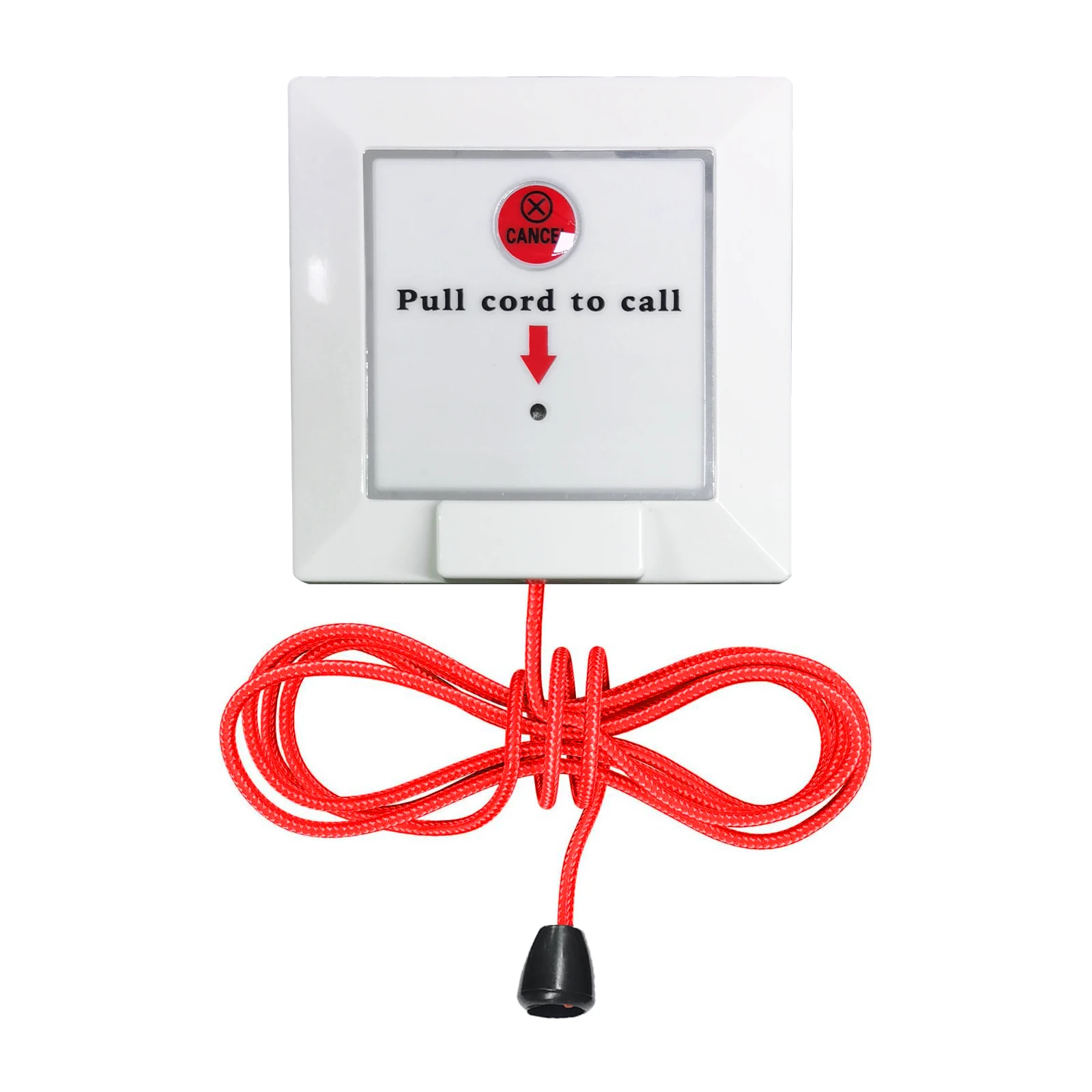 Wireless Calling System Wireless Call Button with Emergency Pull Cord With Alarm Button for the Elderly Mobile Emergency Alarm Bathroom Disabled