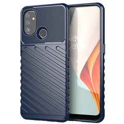 Luxury Shockproof Silicone Phone Case - Premium Protection for OnePlus Nord N100 (Blue)