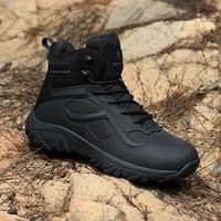 Large Size Safety Shoes Outdoor Work Shoes Anti-slip Wear-resistant Protection Shoes All-terrain Hiking Boots Desert Boots