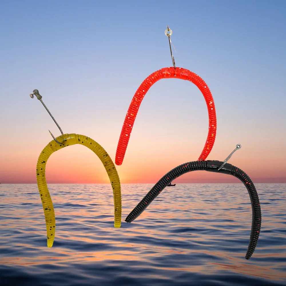 Mukun vers de mer artificiels leurres souples pour la pêche 10_voghion.com
