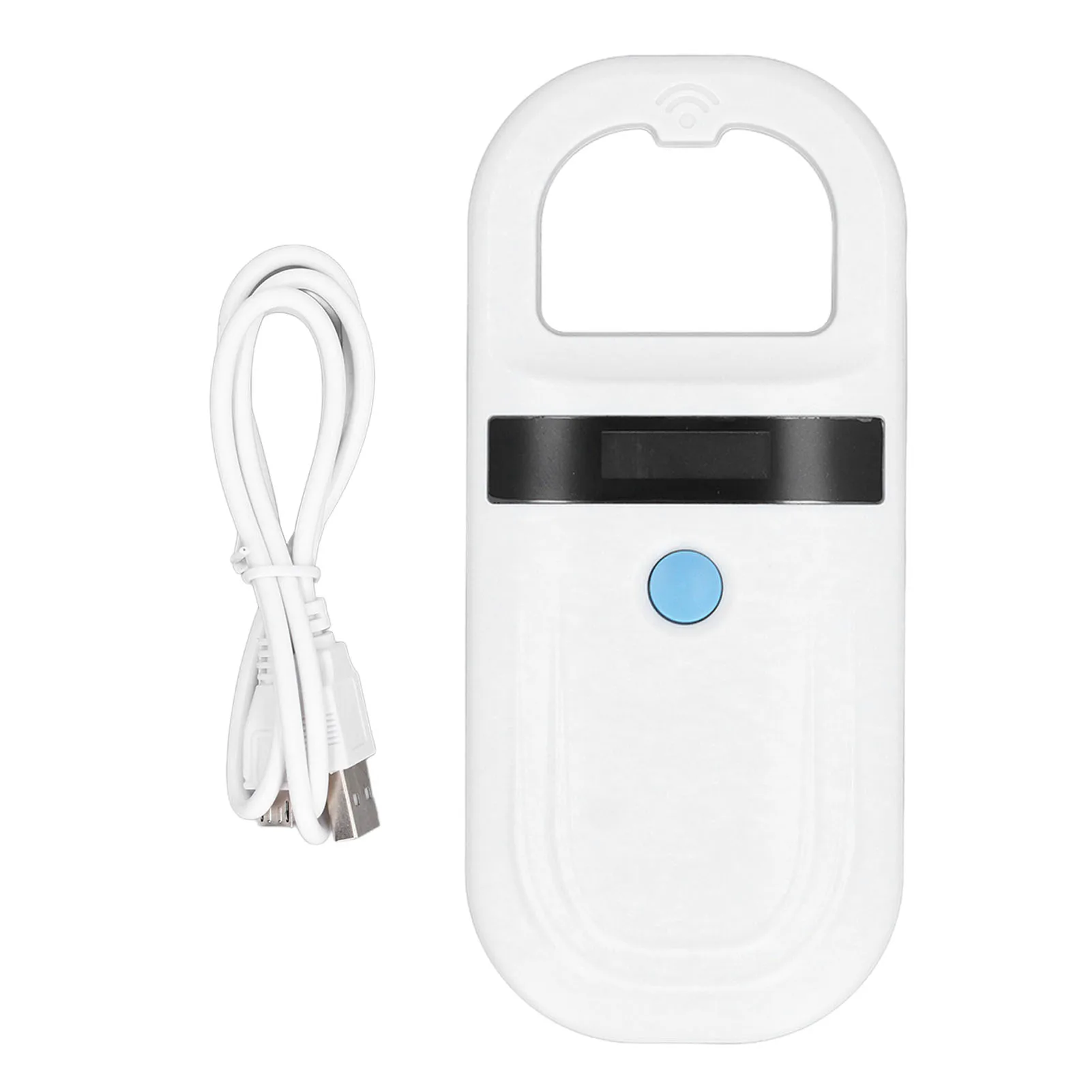 Animal Chip Scanner 5V 15cm Range Animal Tag Reader Built in Buzzer 128 Records Data Storage 134.2KHz for Pet Identification pet microchip scanner