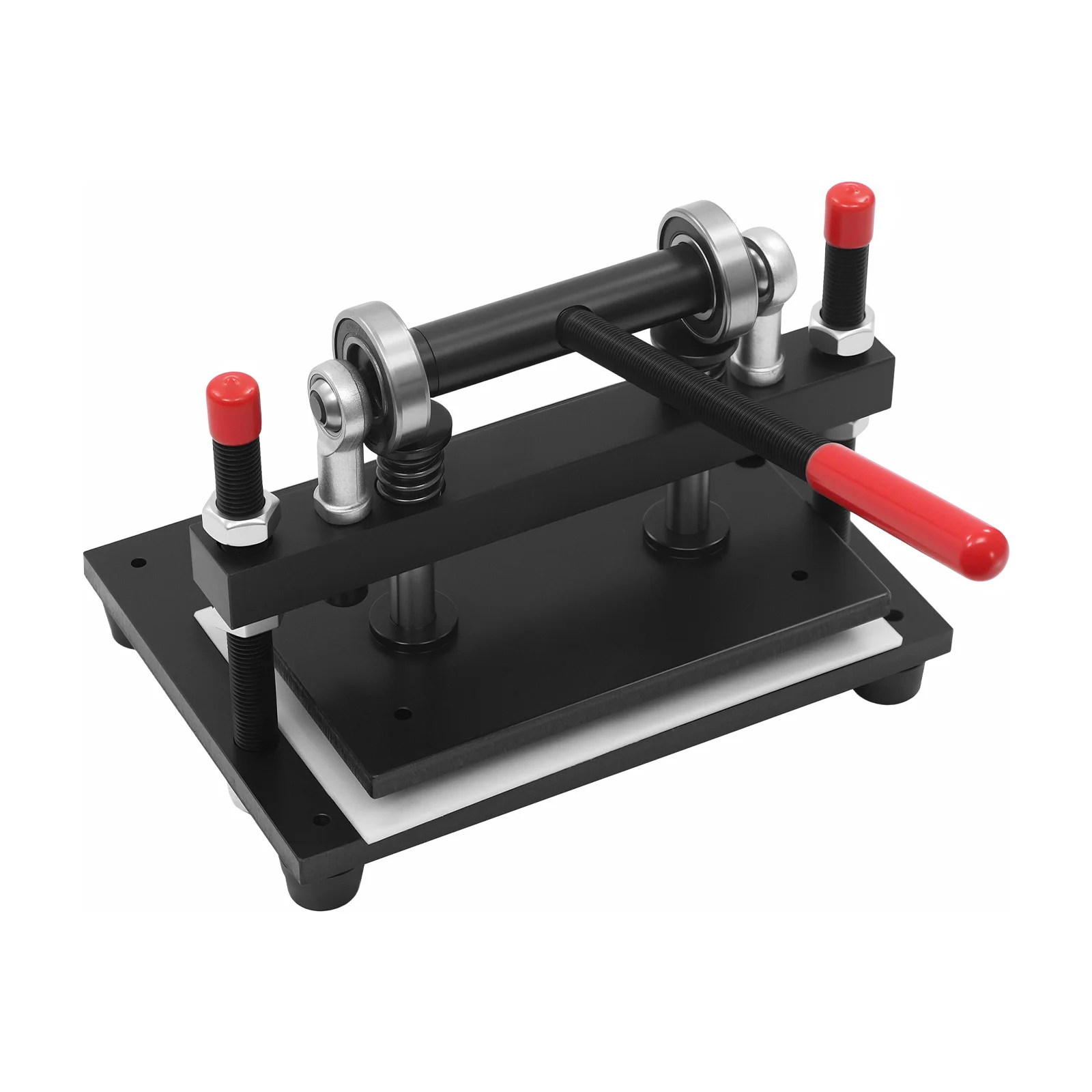 Manuelle Lederschneidemaschine 2T-Presse 10x6,3 Zoll Stanzmaschine für Leder, Stoff, Gummi mit einstellbarem Hub 0-4 Zoll – Detail 6