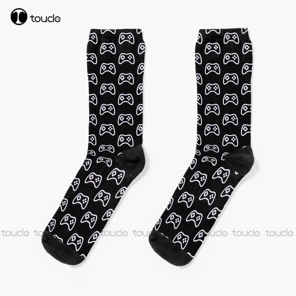 

Gamer Controller Socks Socks Athletic Socks Personalized Custom Unisex Adult Teen Youth Socks Street Skateboard Socks Funny Art