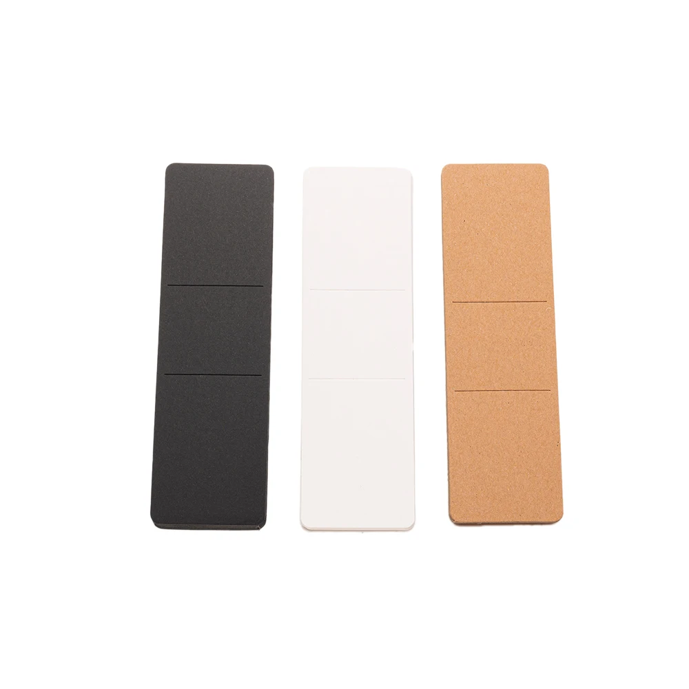 10 teile/los leere Lesezeichen Papier abdeckung Display-Karten DIY Hand gezeichnet Lesezeichen Pappe Geschenk verpackung Dekor liefert Zubehör – Detail 2