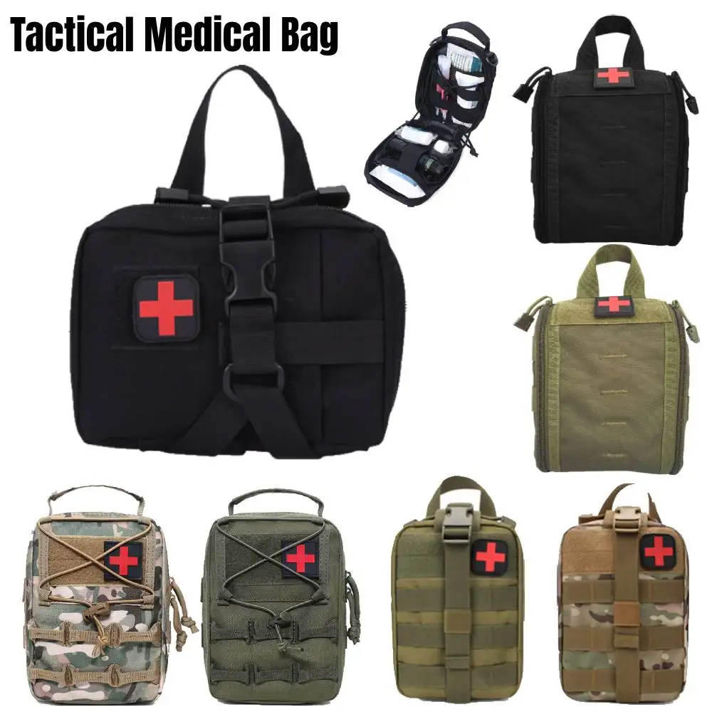 Tactical Molle Medical Bag Military Army First Aid Kits Outdoor Pouch