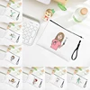 Cartoon Ladies Nurse Printed Cosmetic Bags Foldable High Capacity Women Makeup Bag Eco Reusable Storage Pouch Pencil Case 1
