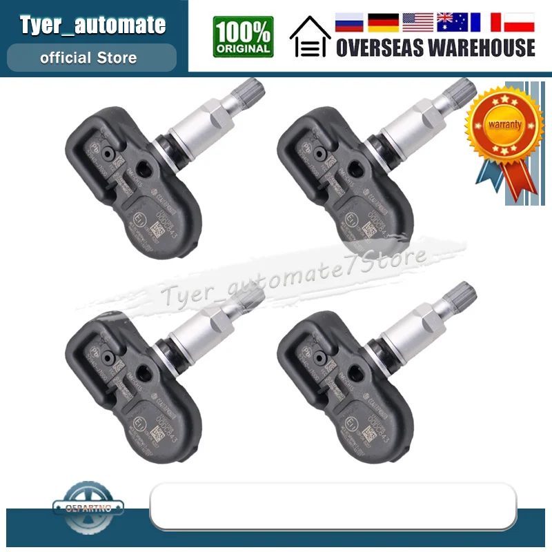 Advanced TPMS Tire Air Pressure Sensor - 433MHz
