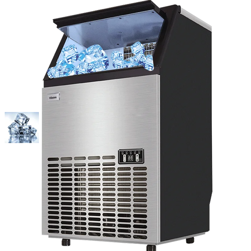 

Коммерческая Машина для льда, автоматическая Бытовая портативная электрическая цилиндрическая круглая машина для производства льда, кофе, молока, чая, магазина