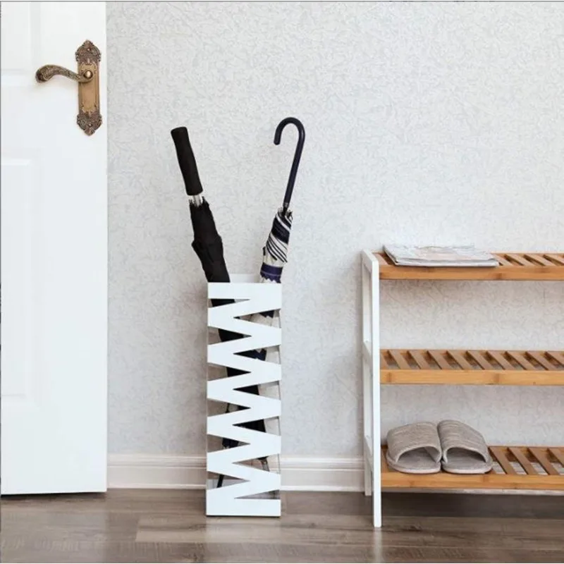 Modern Umbrella Rack Organizer For Indoor Decoration Square Metal Umbrella Stand/Rack For Hallway Entryway Living Room Office umbrella holder,umbrella storage rack