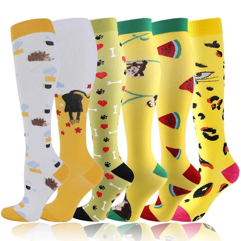 

Compression Socks 20-30mmHg Men Women Hiking Exercise Running Sports Socks Medical Varicose Pregnancy Edema Diabetes Knee Socks