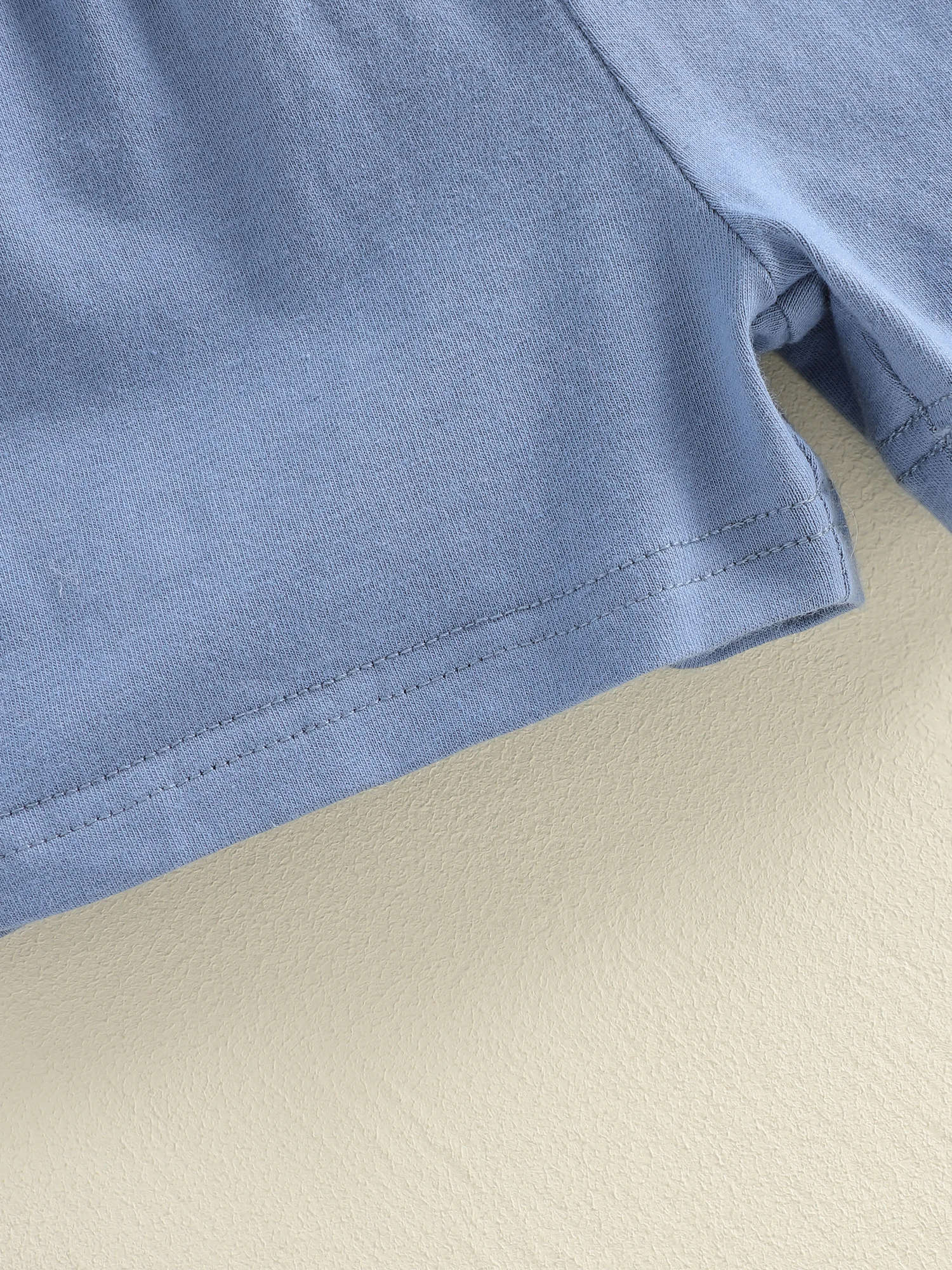 طقم ملابس صيفي للأطفال الصغار من الأولاد، قميص بأكمام قصيرة مطرز بشجرة جوز الهند، وشورت، طقم ملابس لطيف