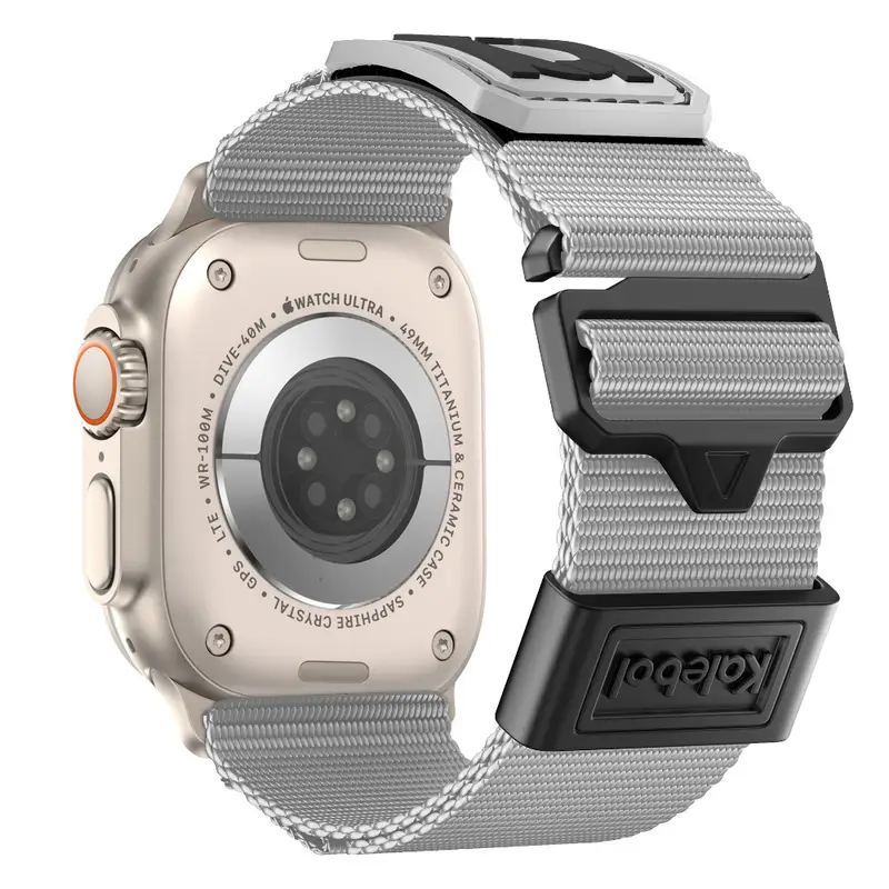 Tactical Sports Strap for Apple Watch Ultra 2 Band 49mm 46 44mm 41mm 45mm 40 42mm Nylon Band for Iwatch Series 10 9 8 7 6 SE 5 4 - Image 5