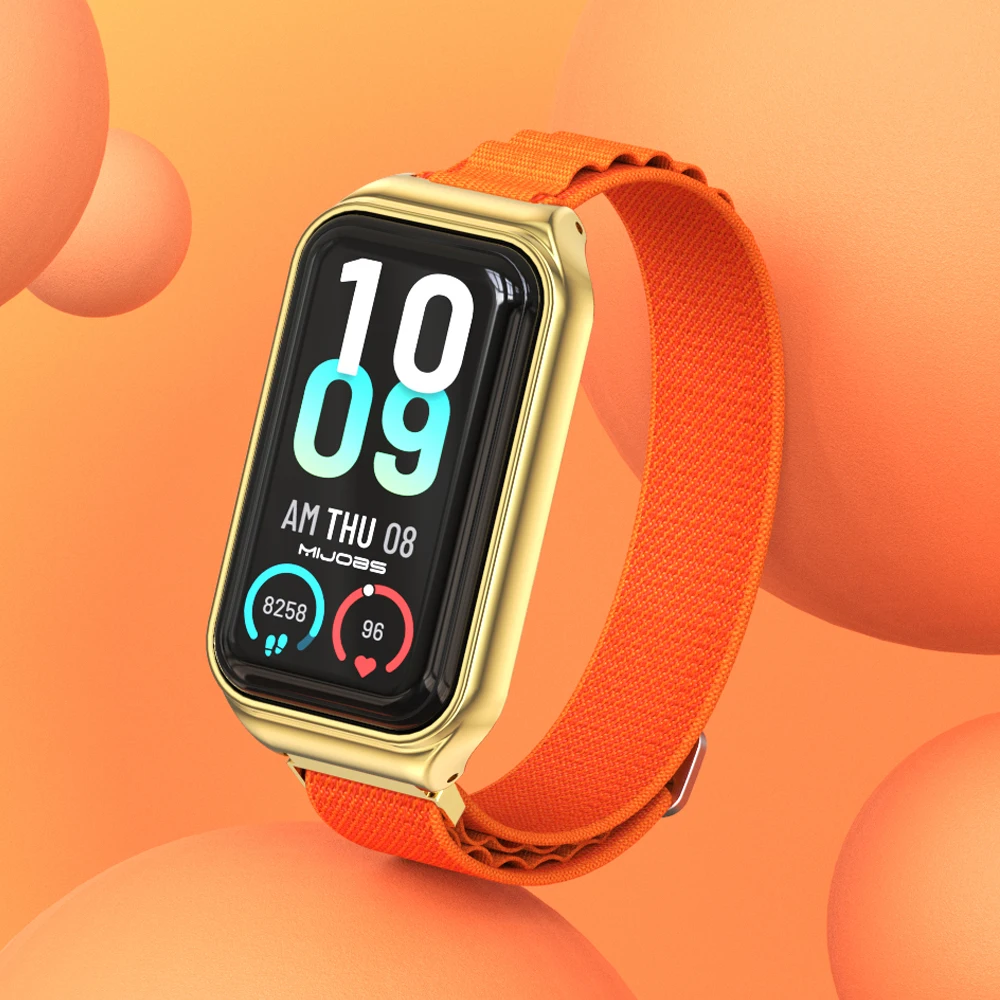 Correa de silicona para reloj inteligente Huami Amazfit Band 7, pulsera con  hebilla, a la moda, novedad