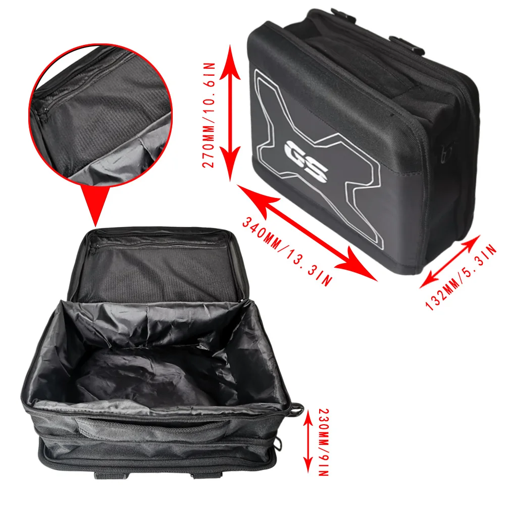 For BMW R1250GS Adventure GS1250 ADV R1200 GS GSA LC Moto Tailbag Saddlebags Toolbag Motorcycle Vario Case Inner Bags
