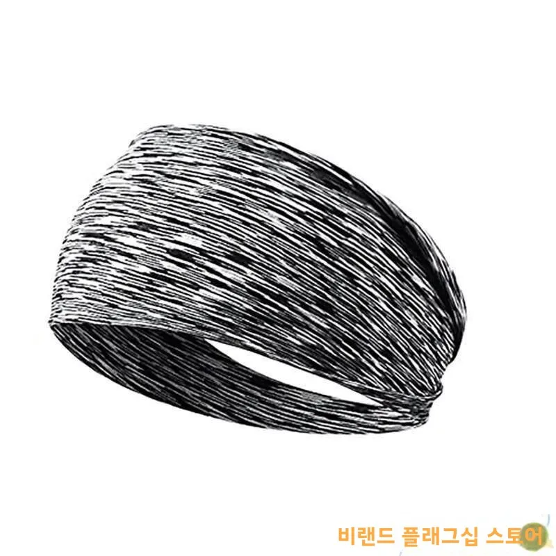 피트니스 스포츠 헤드밴드 남성용 와이드 엣지 헤어 타이 통기성 여름 요가 러닝 농구 땀 흡수 스웨트밴드