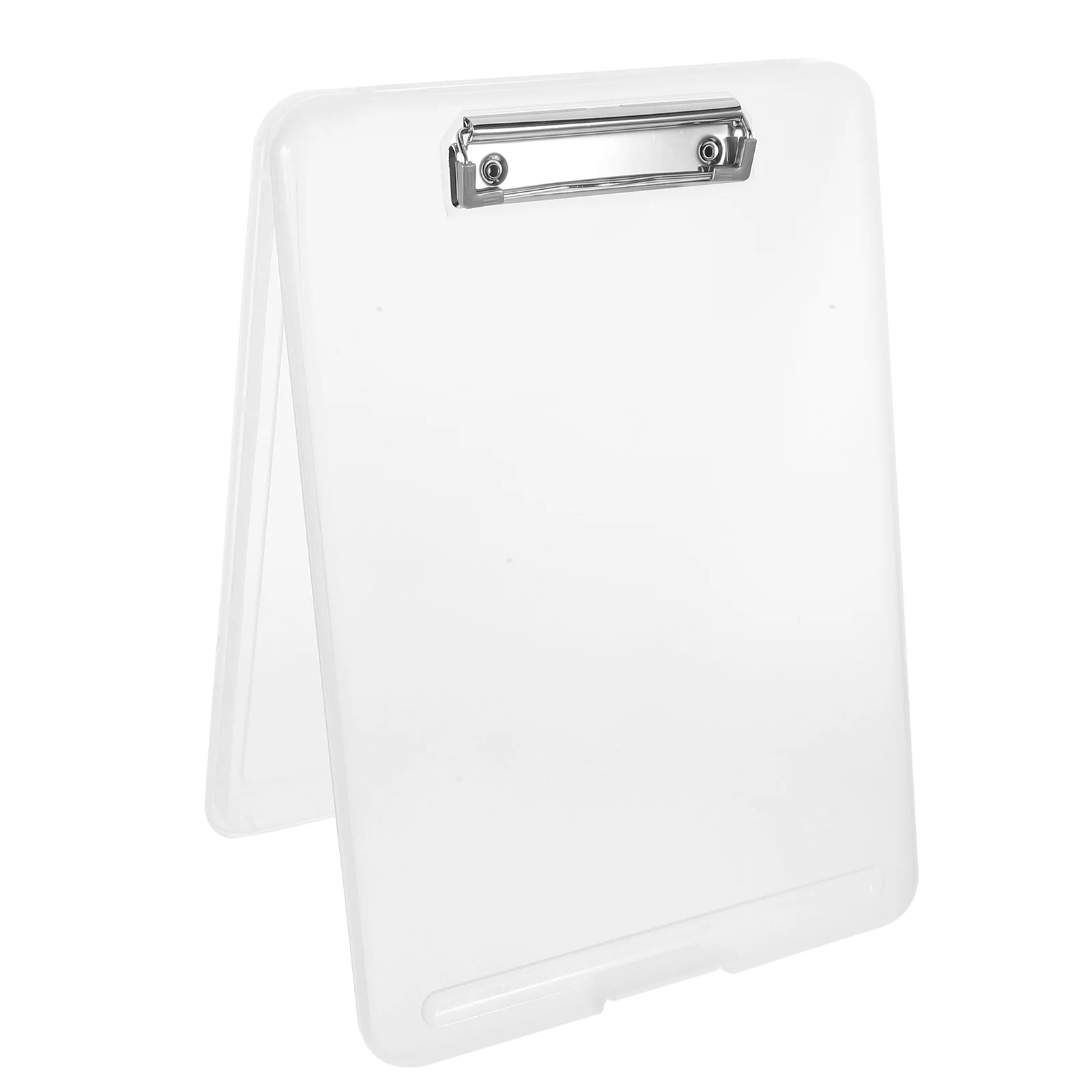 Plastic File Folder Portable Clipboard Document Storage Holder Clipboard with Storage File Organizer