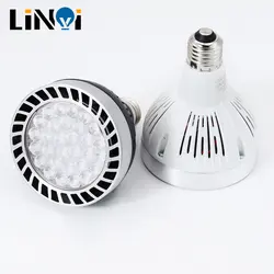 Led High Power Par30 Light Bulb 35w 40w 45w E27 Super Bright Energy-saving Lamp 110v 220v 230v 240v Spotlight Lighting Daylight