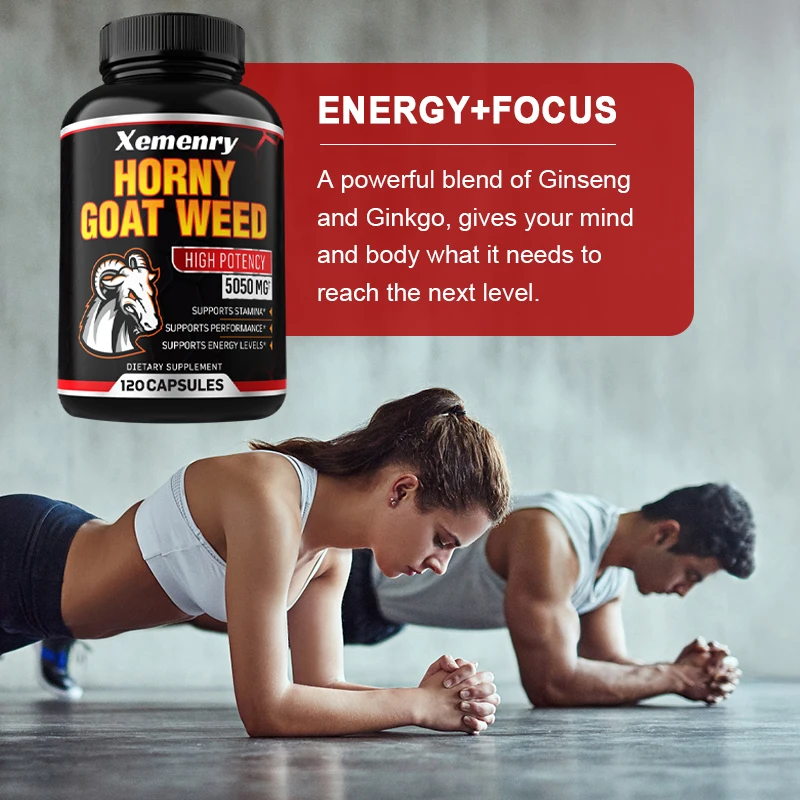Horny Goat Weed Capsules 5050 mg 120 Capsules