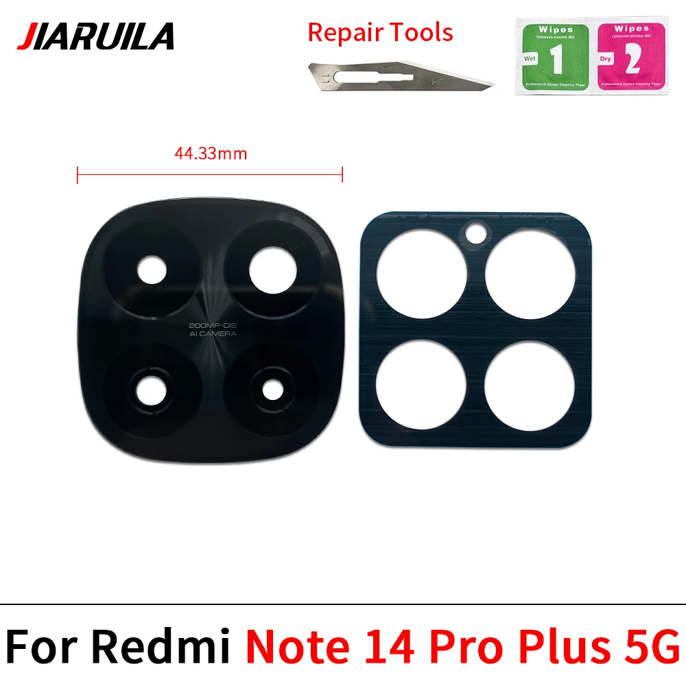 NEUE Zurück Hinten Kamera Glas Objektiv Mit Kleber Kleber Für Xiaomi Redmi 15 15C Hinweis 14 15 Pro Plus 4G 5G – Detail 6