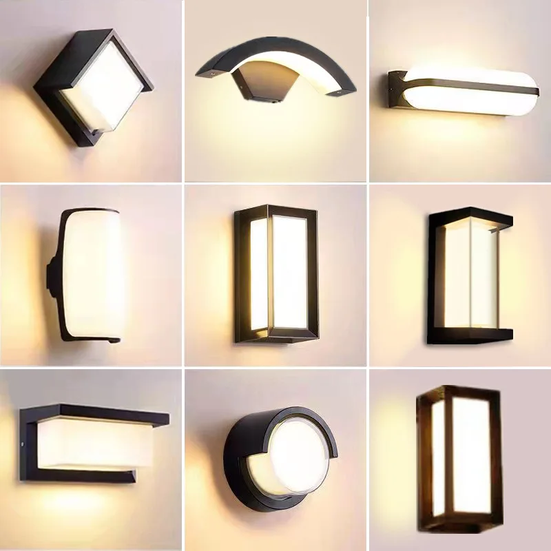 Waterproof IP65 18W Led Wall Lamp Luminaire Indoor Bathroom Light Fixture Wall Sconce Wall Led Lights for Home Decoration matte gold ceramics bathroom set decoration soap dispenser toothbrush holder cup soap dish tray luxurious bathroom washing set