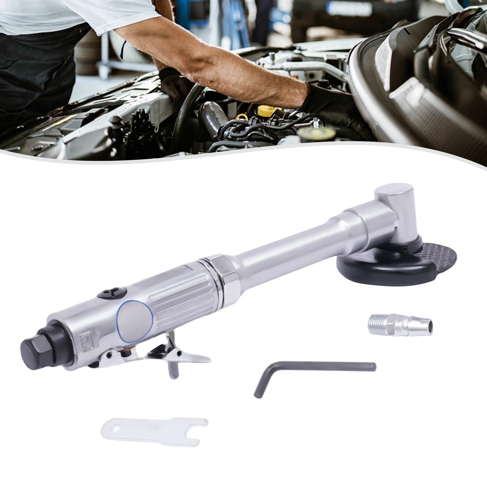 Long Handle Air Angle Grinding Cutter Air Cutting Machine Power Tool for Carve Wood and Bamboo 5