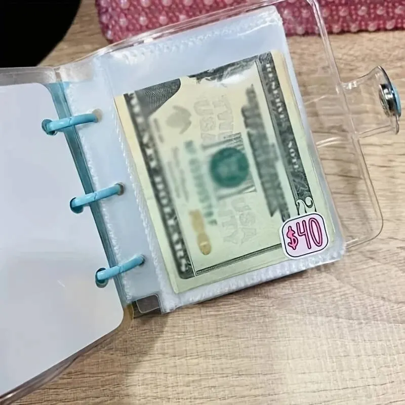 Ultimate Savings Challenge Binder with Durable Glossy Envelopes - Perfect Christmas Money-Saving Gift