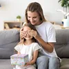 Music Box Christmas Fantasy Rotating Unicorn Children's Music Box New Year Birthday Gift Multifunctional Storage Jewelry Box 2