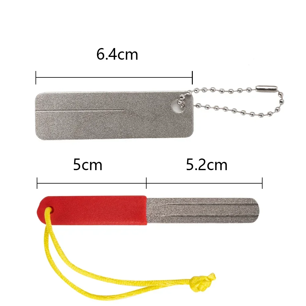 Mini Pocket Fish Hook Sharpen Tool For Camp Hike Outdoor AccessoryFishing Hook Sharpener Portable fishing