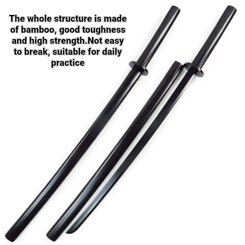 Japanese Katanas Wood Kendo Bamboo Knife Fighting Training Sword Wushu Sports Entertainment Martial Arts Equipment bamboo knife set
