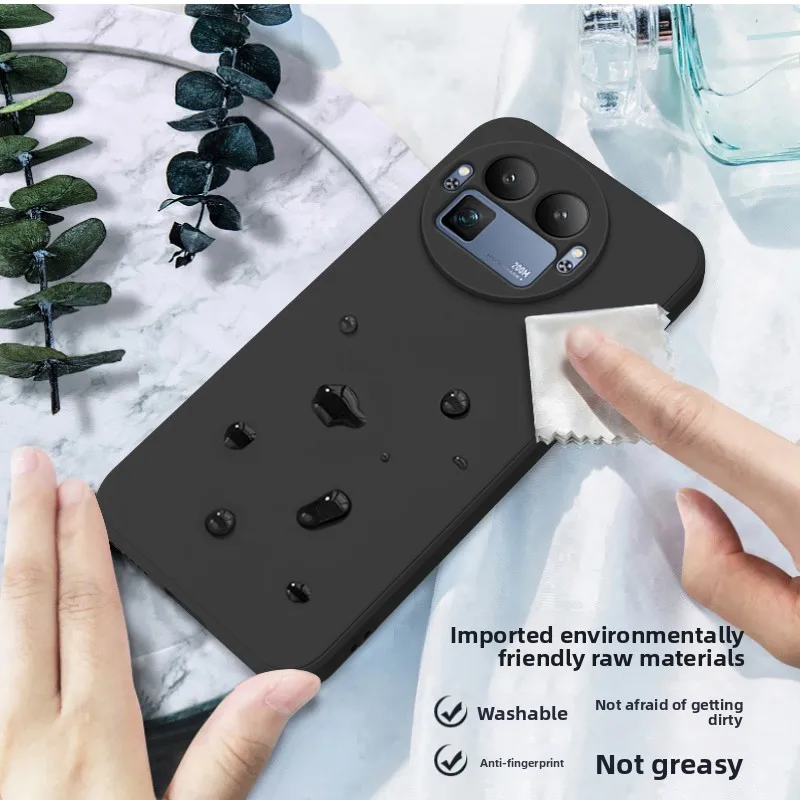 Liquid Silicone Matte Soft Case with Candy Color & Camera Lens Protection