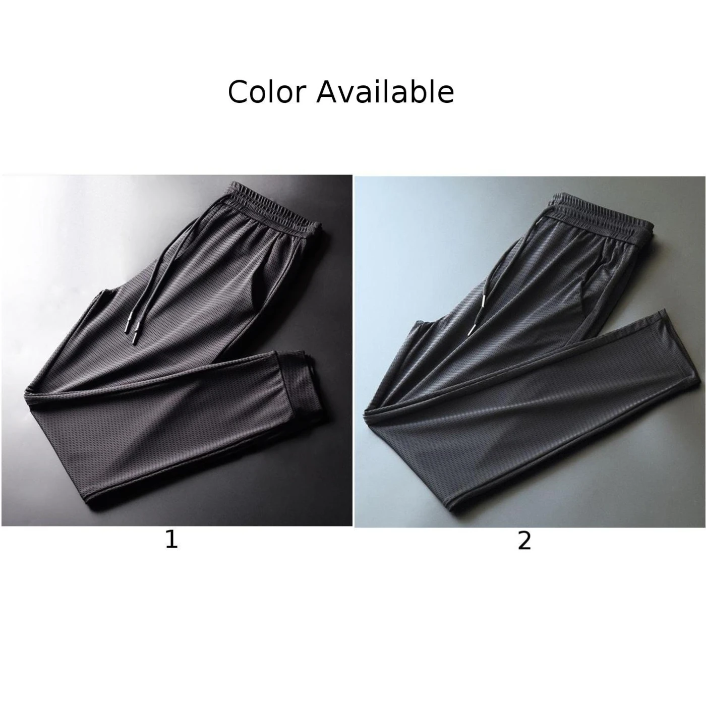 Men Ice Silk Pants for Summer Sports