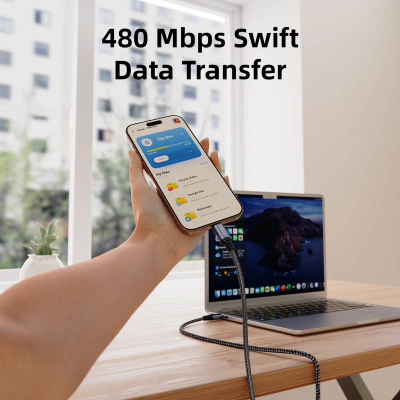 2개입 240W PD 케이블 USB C to USB C 케이블 고속 충전 어댑터 타입 C to C 케이블 전원 케이블 노트북 맥북 삼성 아이패드 드론용