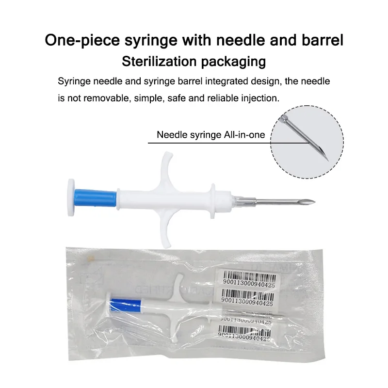 20PCS Animal Syringe ID Implant Pet Chip ISO11784/85 FDX-B RFID Injection Pet Microchip for Dog Cat Identification