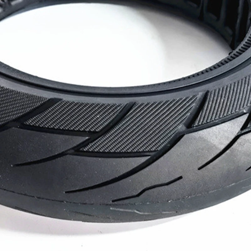 10X2.50-6.5 Hollow Solid Tire MAX G30 Electric Scooter 60/70-6.5 Honeycomb Solid Tire Black 1100G Spare Parts