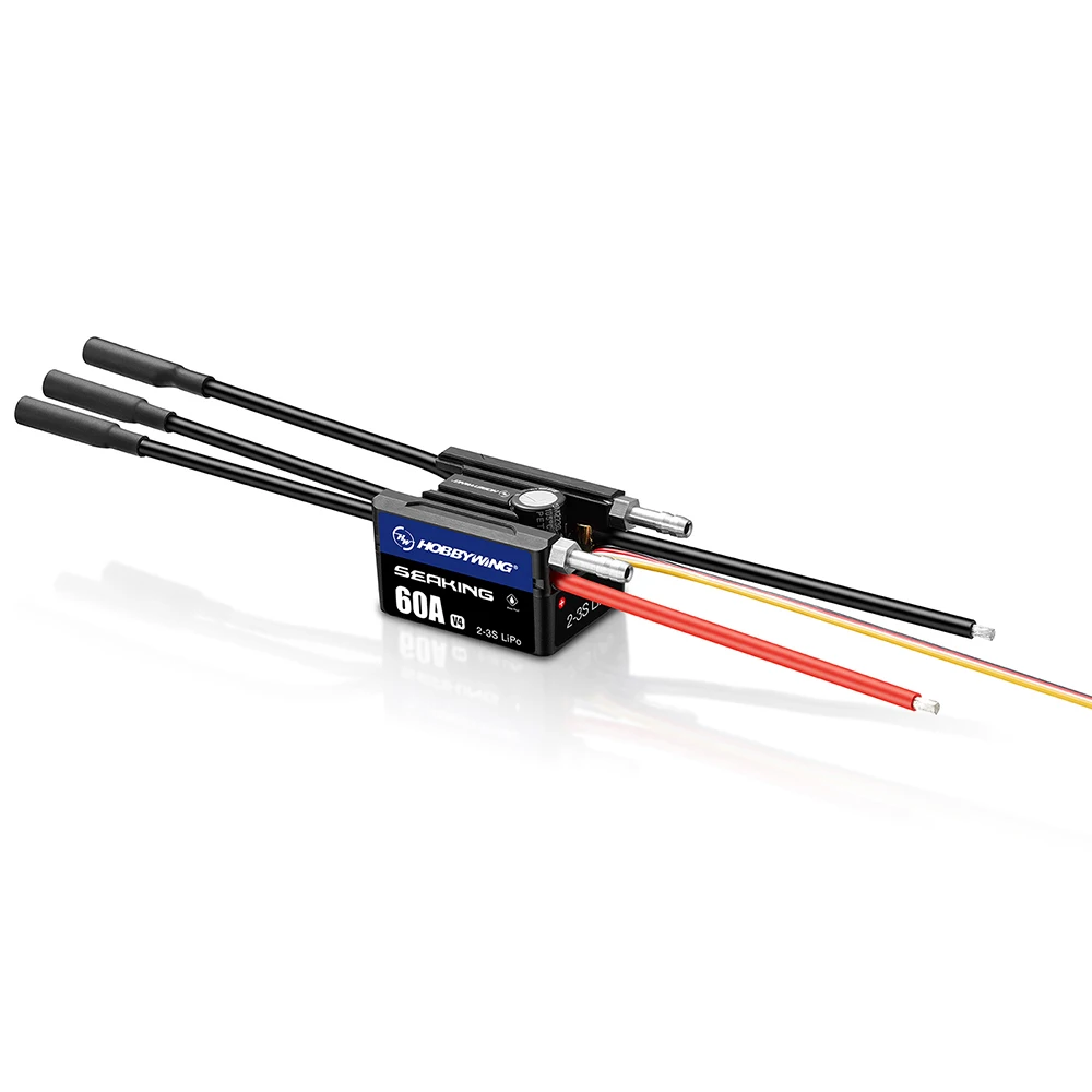 ESC bateau RC sans balais HOBBYWING V4 30A-160A IP67 étanche