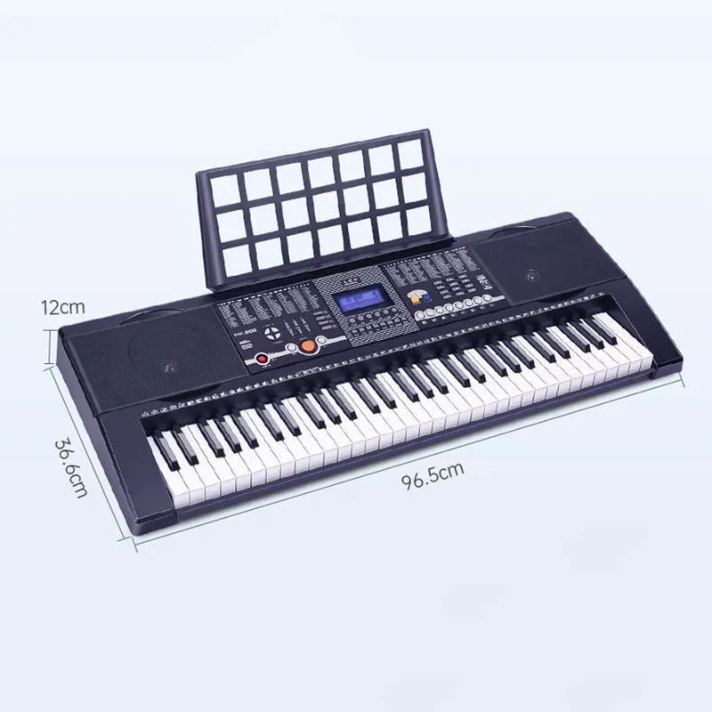 Clavier de piano électrique professionnel, 61 prédire, piano numérique,  portable, contrôleur midi, patch lado, inftalk l - AliExpress