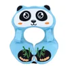 Swimbobo Kids Swim Floats Baby Newborn Underarm Child Non Inflatable Float Blue Panda Non-inflatable Children's Swimming Ring 1